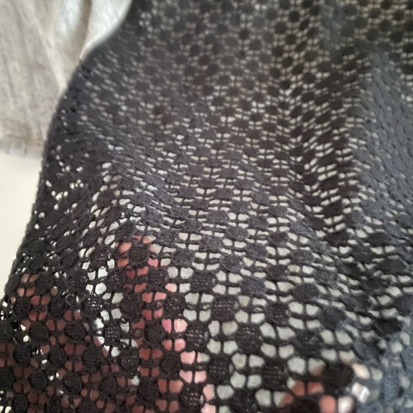 Sea cotton t-shirt with lace back - Picture 3 of 5